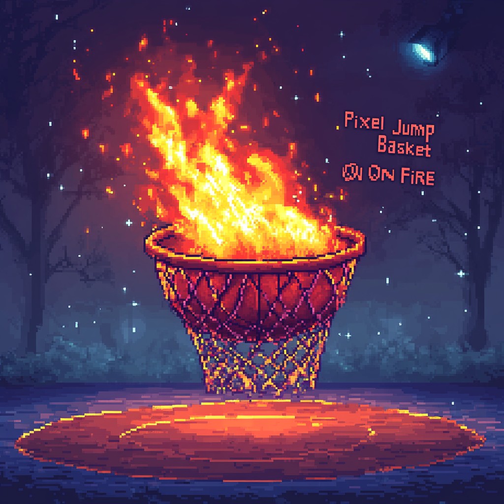 Pixel Jump Basket